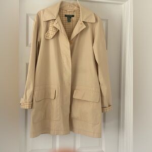 Ralph Lauren Beige Trench Coat